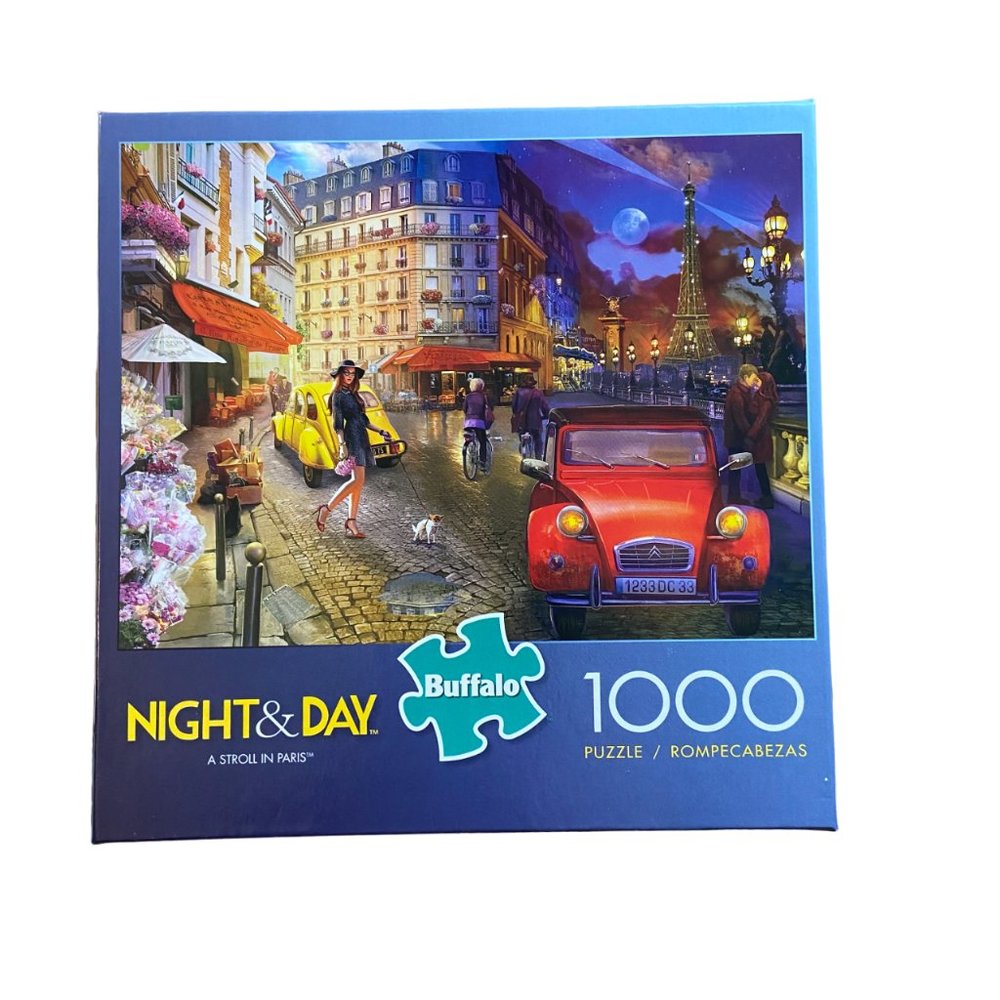 {Buffalo} Night & Day - A Stroll in Paris - 1000 Piece Puzzle